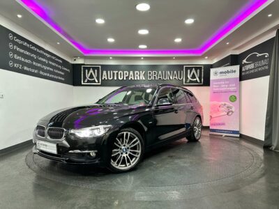 BMW 320 d Luxury Line Aut. *NAVI*PANO*LEDER* bei Autopark Braunau Fahrzeughandel in 5280 – Braunau am Inn